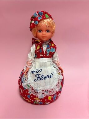 🔥🔥Vintage Miss Florida City Pin Cushion Souvenir Doll